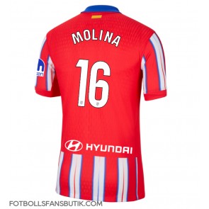 Atletico Madrid Nahuel Molina #16 Replika Hemmatröja 2024-25 Kortärmad